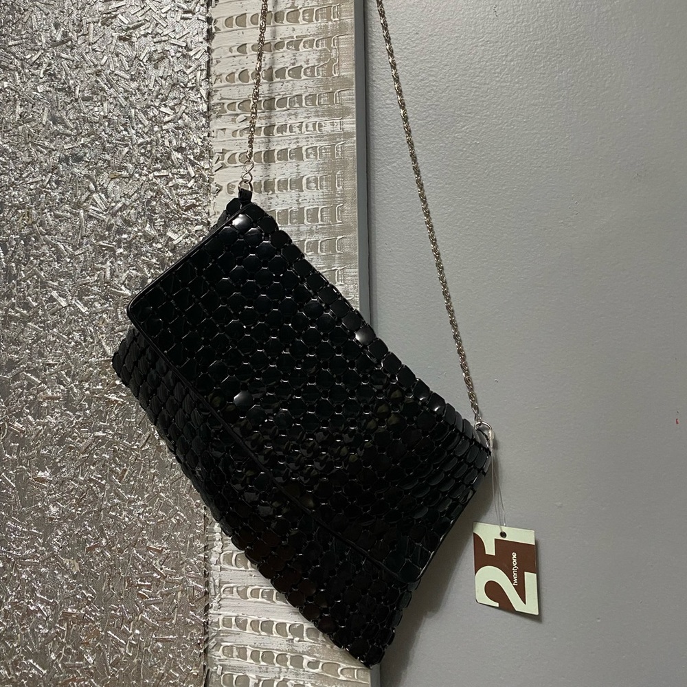 Geometric Graphic Flap Square Bag